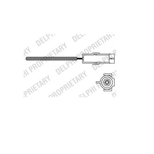 DELPHI ES1096612B1 Oksıjen Sensörü - . Görsel